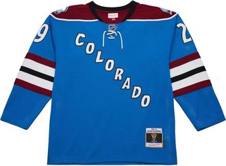 Mitchell & Ness x NHL T-shirt Colorado Avalanche 2013-14 Nathan MacKinnon - Blu