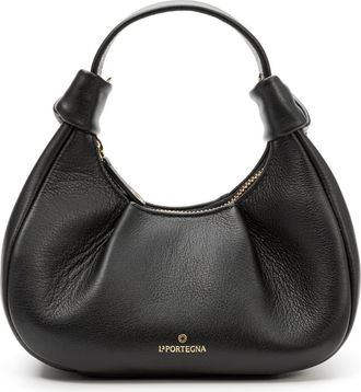 La Portegna Anita Hobo Bag in Black at Nordstrom