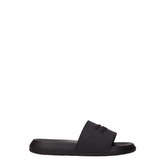 Alexander McQueen Alexander Mcqueen Mujers Zuecos Y Mules Caucho Negro