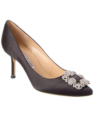 Manolo Blahnik Hangisi 70 Satin Pump