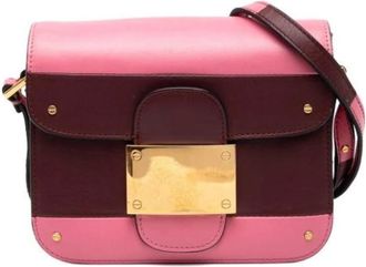 Valentino Pre-owned Cross Body Bags, female, Multicolor, Size: ONE SIZE Pre-owned Leather Shoulder Bag
