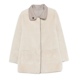 Simonetta Ravizza Chaqueta de pelo sint&eacute;tico - Jackets - Mujer - Beige - S