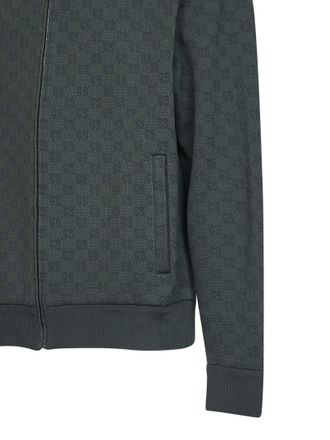 Gucci GG Embossed Technical Jersey Sweatshirt - Green
