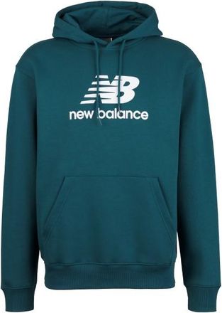 New Balance Sport Essentials Fleece Logo Hoodie Hoodie f&uuml;r Herren | blau