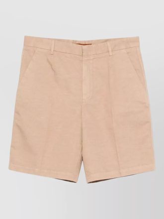 Ermenegildo Zegna tailored bermuda shorts belt loops pockets