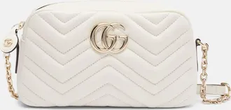 Gucci Borsa a tracolla GG Marmont Small in pelle