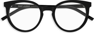 Saint Laurent M147 Cat-eye Frame - unisex - Accessoires - Zwart - Maat: 52 MM