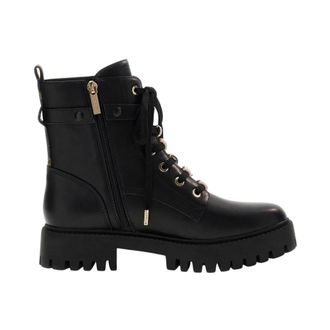 Guess Ficki Veterlaars - Dames - Schoenen - Zwart - Maat: 39 EU Synthetisch