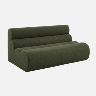 Sweeek Sill&oacute;n Borreguito Texturizado, 2 Plazas