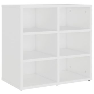 vidaXL Zapatero Blanco 52,5x30x50 Cm Vidaxl