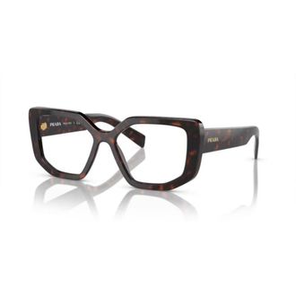 Prada A04v Vista Oversized Tortoiseshell Acetate Eyeglasses