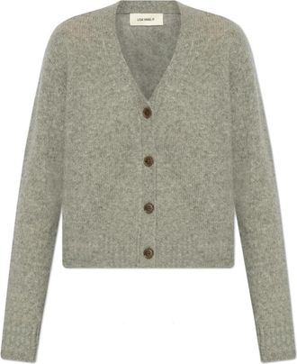 Lisa Yang Cloudy Cardigan - Dames - Cashmere truien - Grijs - S - Kasjmier - Truien & Vesten