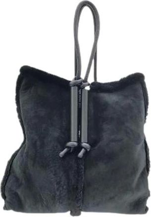 Bottega Veneta Borsa a tracolla in camoscio Pre-owned - - Pre-owned - Donna - Nero - ONE SIZE