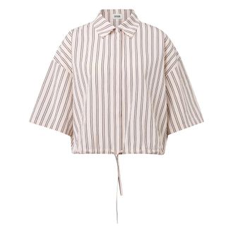 Drykorn Dames, Blouses & Shirts, Oranje, Maat: S Viscose