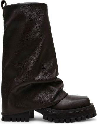 Steve Madden Shutter Boot BLK ACTION LEATHER