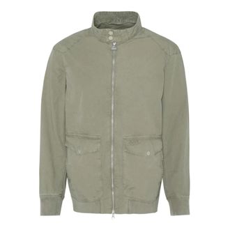 Barbour Matley Casual Jas - Heren - Bomber jackets - Groen - S - Katoen - Jassen