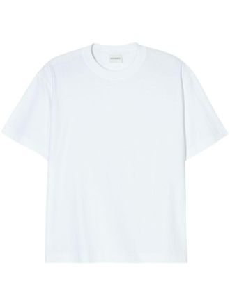 Closed cotton T-shirt - White