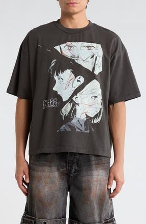 mnml Glass Forest T-Shirt in Washed Black at Nordstrom Rack, Size X-Large