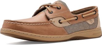 Sperry Top-Sider Bluefish 2 Eye Womens Flat Shoes Linen : 7.5 W (C), Leather