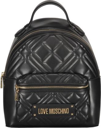 Love Moschino Quilted Rugzak - Dames - Rugzakken - Zwart - ONE Size - Tassen