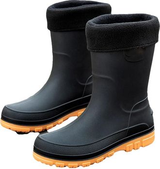 Generic Mens Waterproof Rain Boots Outdoor Non Slip Shoes Comfort Boots Middle Tube Rubber Shoes