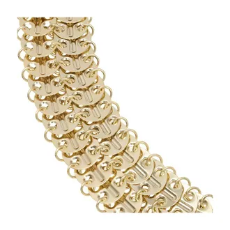 Paco Rabanne Womens Belt Gold Metal