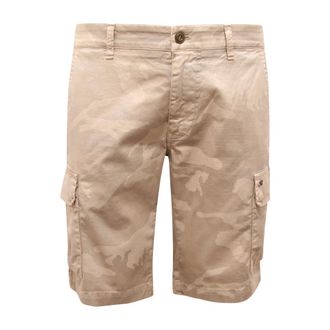 Mason's Chile Bermuda Cargo Shorts - male - Masons - Casual Shorts - Beige - L - Shorts
