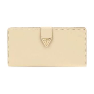 Guess Miriam Wallet - Dames - Portefeuilles - Beige - ONE Size - Leer - Accessoires