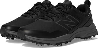 New Balance Mens Brighton V2 Golf Shoe, Black/Grey, 15.5 UK X-Wide