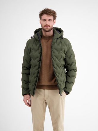 Lerros Steppjacke LERROS LERROS Herren Funktions-Steppjacke, Herren, Gr. XXL, original olive, 100% Polyester, Jacken Steppjacke, Wasser- und windabweisend, a