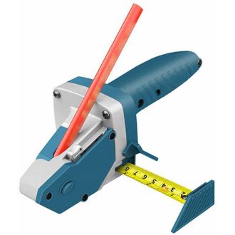 OEM Cuchilla Para Paneles De Yeso Con Cinta M&eacute;trica - 6 Cuchillas Incluidas, Color Neutro -crezuo