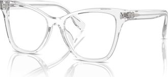 Tory Burch 53mm Cat Eye optical glasses in Transparent at Nordstrom