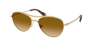 Swarovski SK7047 40043B Womens Sunglasses Gold Size 56