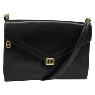 Dior Pre-owned Cross Body Bags, female, Black, Size: ONE SIZE Pre-owned Vintage Shoulder Bag