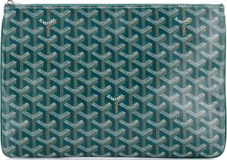 Goyard Senat Zip Pouch Coated Canvas MM