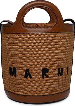 Marni sch&ouml;ne braune Mischungstasche