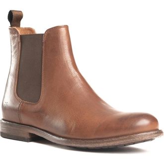Frye Tyler Chelsea Boot in Cognac at Nordstrom Rack, Size 9
