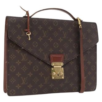 Louis Vuitton Borsa a mano vintage in tela Pre-owned - - Pre-owned - Donna - Marrone - ONE SIZE