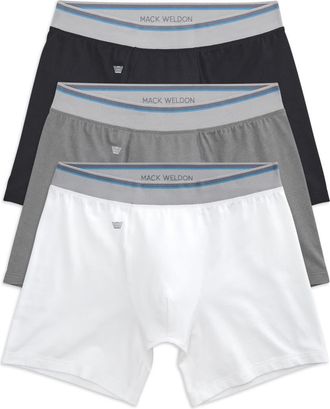 Mack Weldon 3-Pack Cloud FX Boxer Briefs in Assorted Core at Nordstrom, Size X-Large