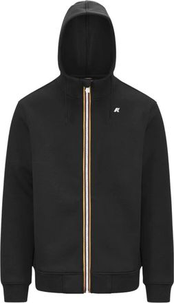 K-Way Hoodies & sweatvesten, Heren, Zwart, M, Rainer Sweatshirt