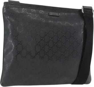 Gucci Pre-owned Cross Body Bags, female, Black, Size: ONE SIZE Pre-owned Vintage Shoulder Bag