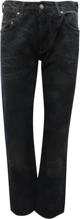 Calvin Klein Gart Dyed Broeken - Heren - Regular Fit Jeans - Blauw - W28 - Denim - Jeans