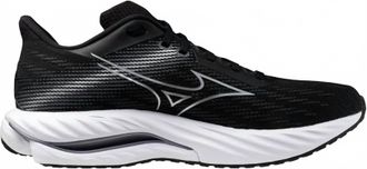 Mizuno Mens Wave Inspire 21 Shoes In Black-Silver