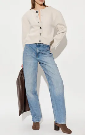 Rotate High-waisted Jeans, Womens, Blue