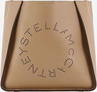 Stella McCartney Umhängetasche aus Kunstleder Stella Logo Mini
