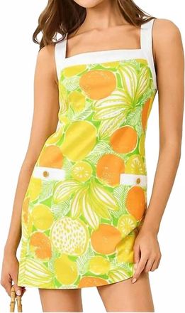 Lilly Pulitzer Duffy Shift Dress In Island Palm Zesty