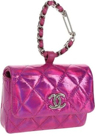 Chanel Pre-owned Mini Bags, female, Pink, Size: ONE SIZE Pre-owned Vintage Mini Bag