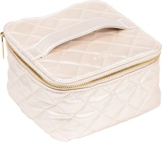 Scout Hidden Gem Jewelry Case in Champagne Quilted at Nordstrom