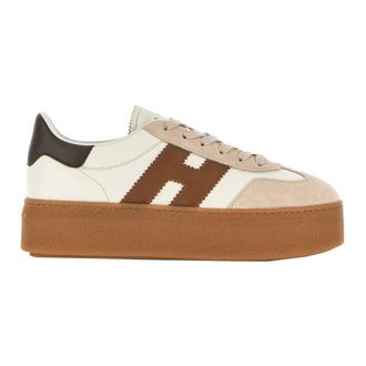 Hogan Sneakers met Memory Foam en EVA-zool - Dames - Sneakers - Veelkleurig - 40 EU - Leer - Schoenen