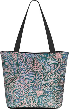 AOOEDM Brown Western Rustic Ladies Shopping Bag 13x11x7in.The Perfect ValentineS Day Gift.It Is The Best ValentineS Day Gift For Mom, Daughter, Wife,Etc